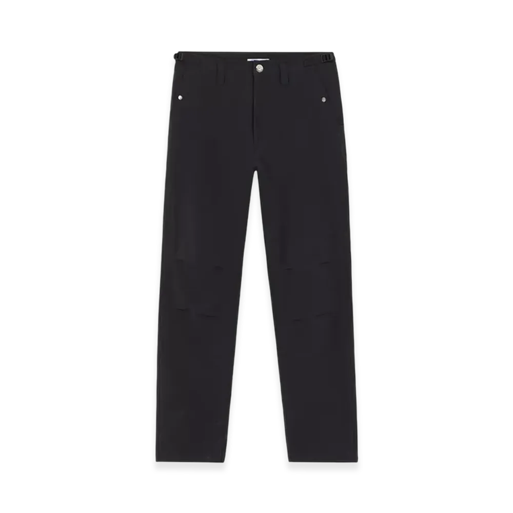 Stone Island 317G6 Bi-Stretch Wool Nylon Oxford Stone Island Stellina Cargo Pants with Pockets and Drawstring Waist - 24FW "Marine Blue"