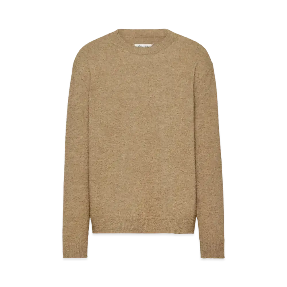 Maison Margiela Men's Pilling Knitwear Sweater "Walnut"