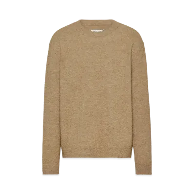 Maison Margiela Men's Pilling Knitwear Sweater "Walnut"