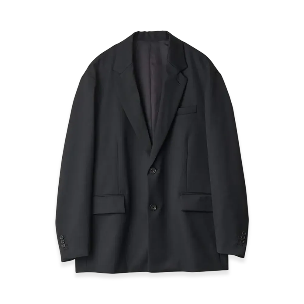 ssstein Oversized Single Breasted Jacket "Black"