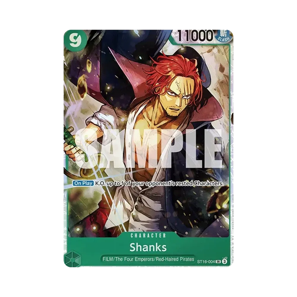 シャンクス SR [ST16-004]【英語版】(スタートデッキ「緑 ウタ」)