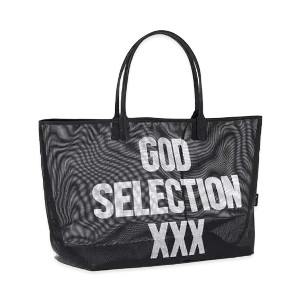 GOD SELECTION XXX Mesh Tote Bag GX-S24-GD-05 "Black"
