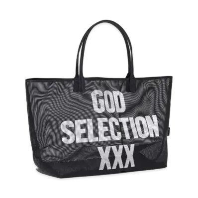 GOD SELECTION XXX Mesh Tote Bag GX-S24-GD-05 "Black"