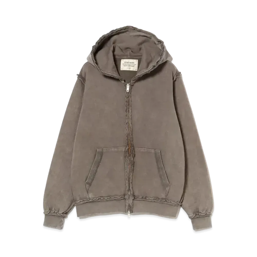 BEAMS FUTURE ARCHIVE Chemical Sweat Hoody "Gray"