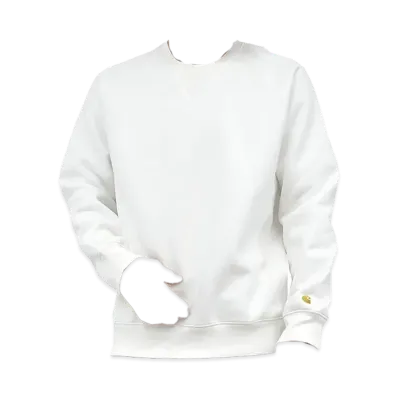 Carhartt WIP Chase Logo Sweatshirt "Wax/Gold"