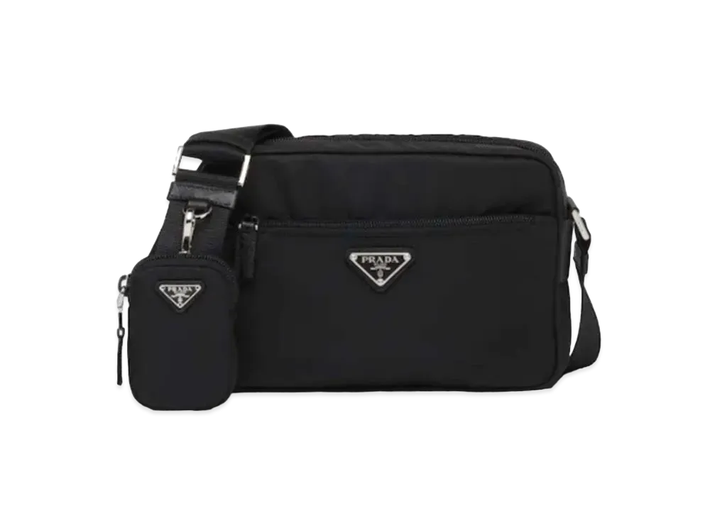 PRADA Re-Nylon Shoulder Bag "Black"