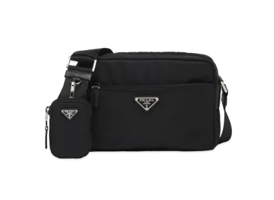 PRADA Re-Nylon Shoulder Bag "Black"