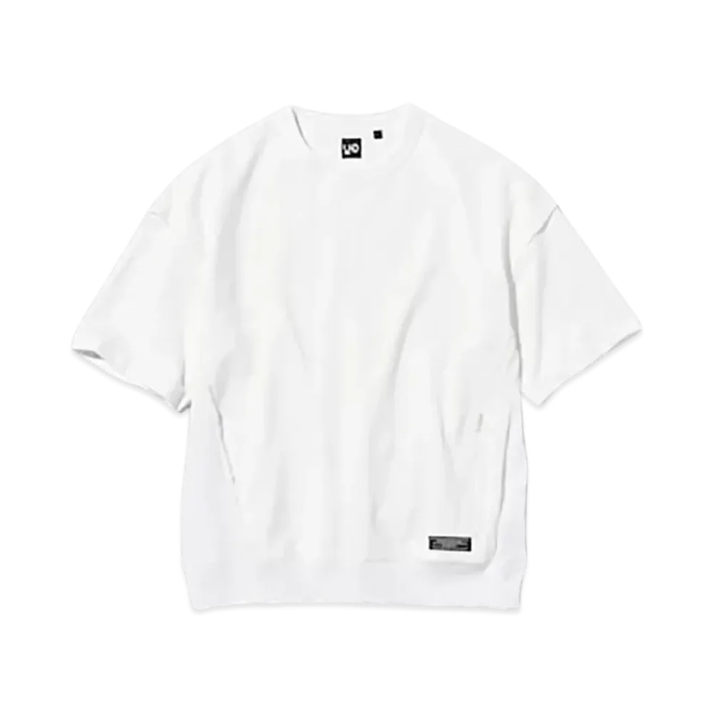 GU x UNDERCOVER UG Suede Tee 3/4 Sleeve "Black"