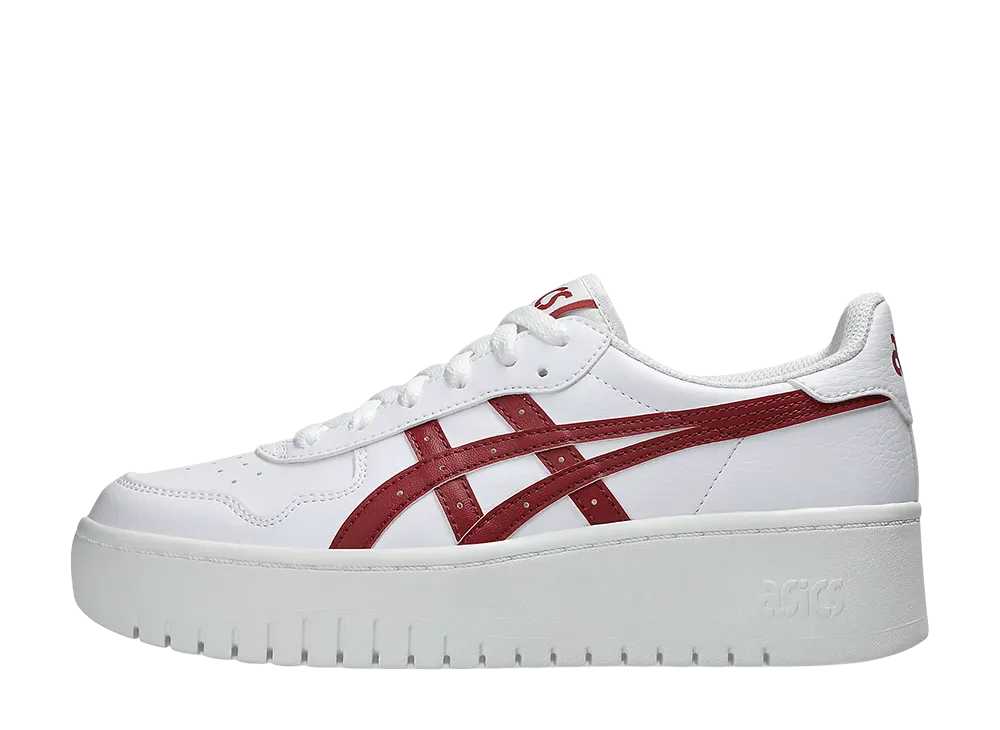Asics Women's Japan S PF "White/Brisket Red"