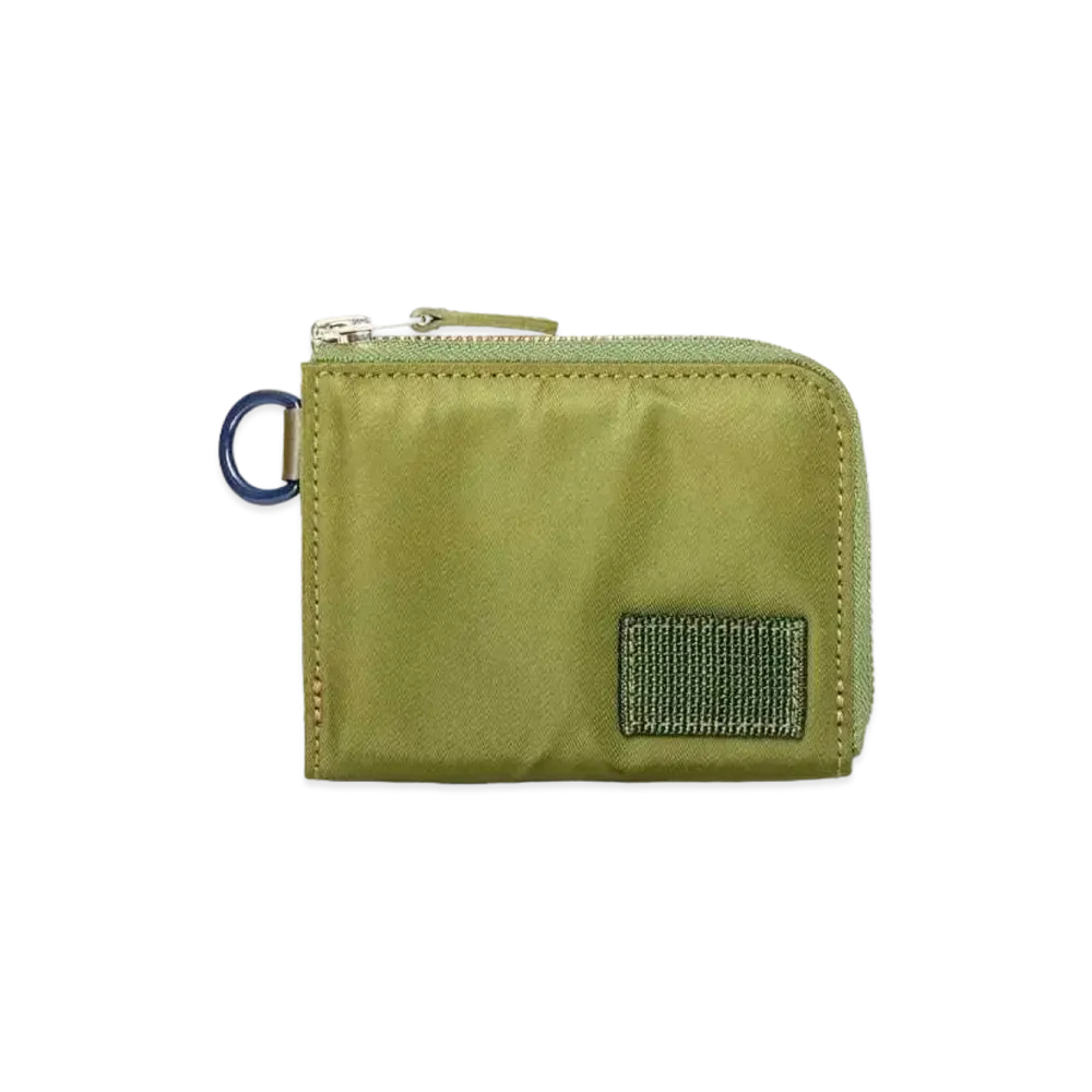 sacai x PORTER Nylon Wallet "Khaki"