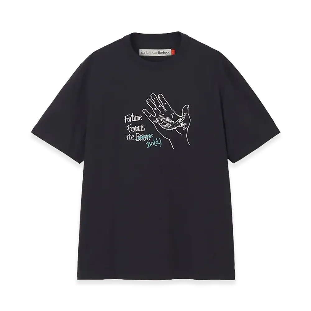 Barbour x Paul Smith Fortuna Teller T-Shirt "Navy"