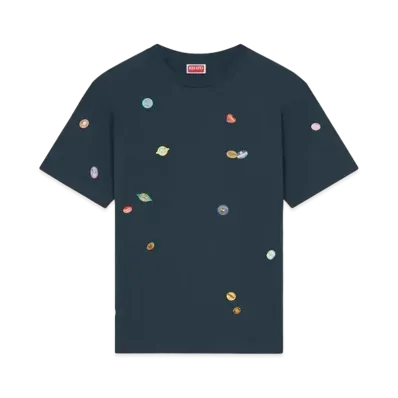 KENZO 'FRUIT STICKERS' Classic T-shirt "Midnight Blue"