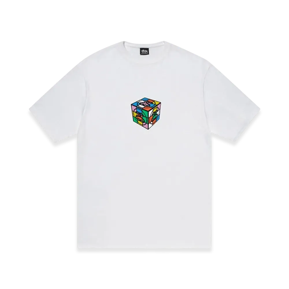 Stussy Cube Tee "White"