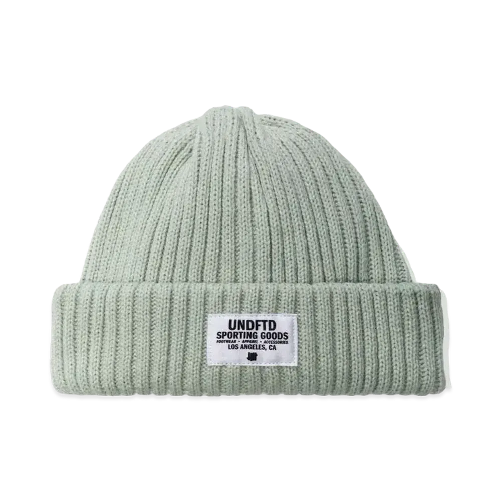 UNDEFEATED Sporting Goods Beanie "Light Green"