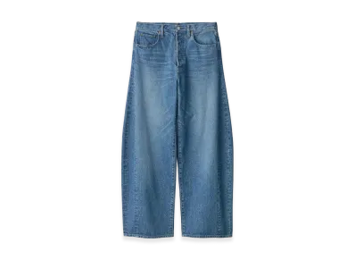 ssstein Deformation Wide Denim Pants "Indigo"
