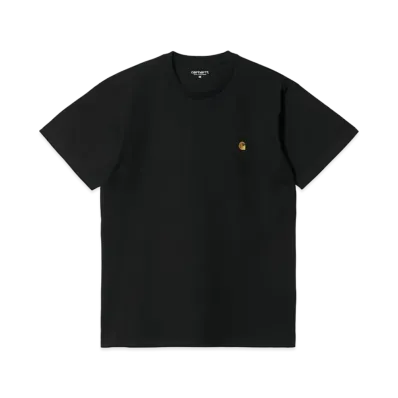 Carhartt S/S Chase T-Shirt "Black/Gold"