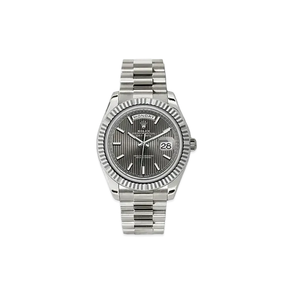 ROLEX Day-Date 40 Dark Rhodium Dial 228239