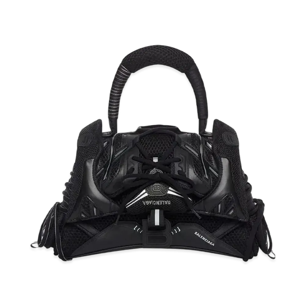 BALENCIAGA Women's Sneakerhead Small Top Handle Bag "Black"