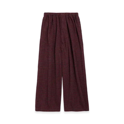 BALENCIAGA Hybrid Large Fit Pants "Red/Grey"