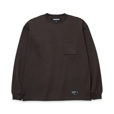 NEIGHBORHOOD Classic Crewneck LS "Brown"