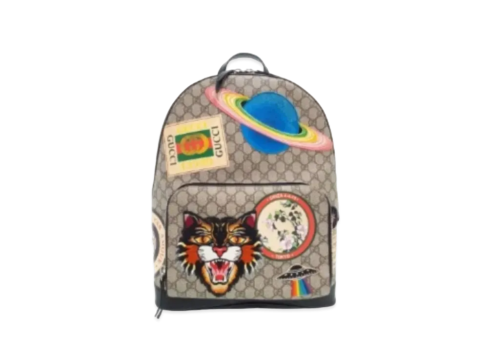 GUCCI Courier GG Supreme Backpack "Brown"