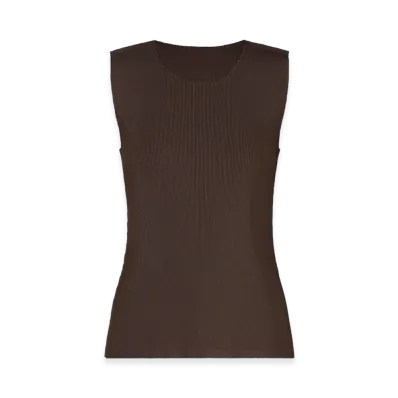 PLEATS PLEASE ISSEY MIYAKE Mist July "Dark Brown"