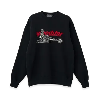 HYSTERIC GLAMOUR Speedster Sweatshirt "Black"