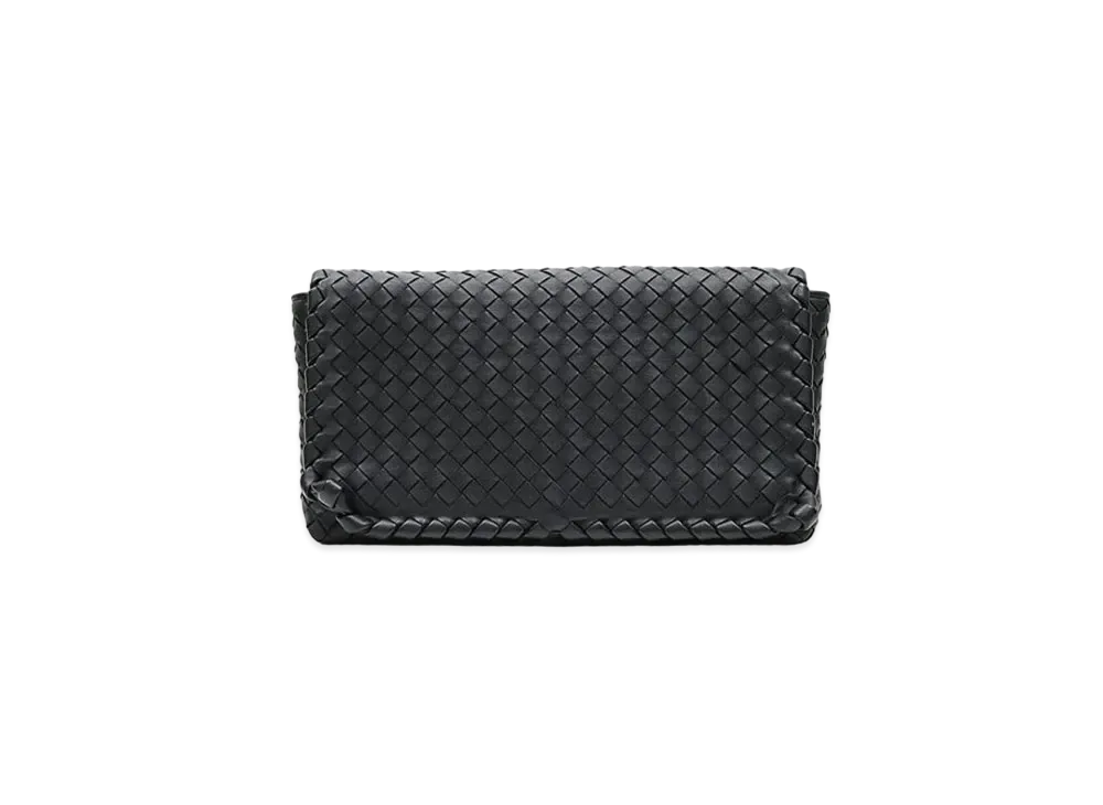 Bottega Veneta Shoulder Bag Intrecciato "Black"