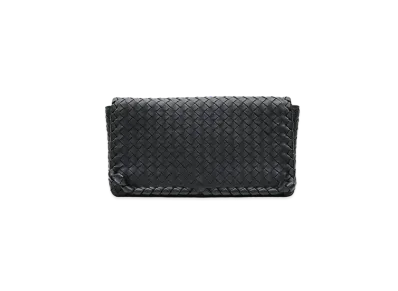 Bottega Veneta Shoulder Bag Intrecciato "Black"