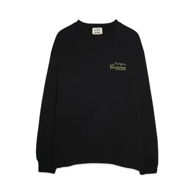MANASTASH TWIN PEAKS SWEATSHIRTS "BLACK"