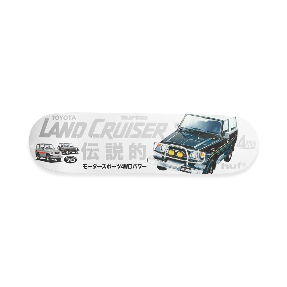 HUF x TOYOTA Land Cruiser Skate Deck "Multi"