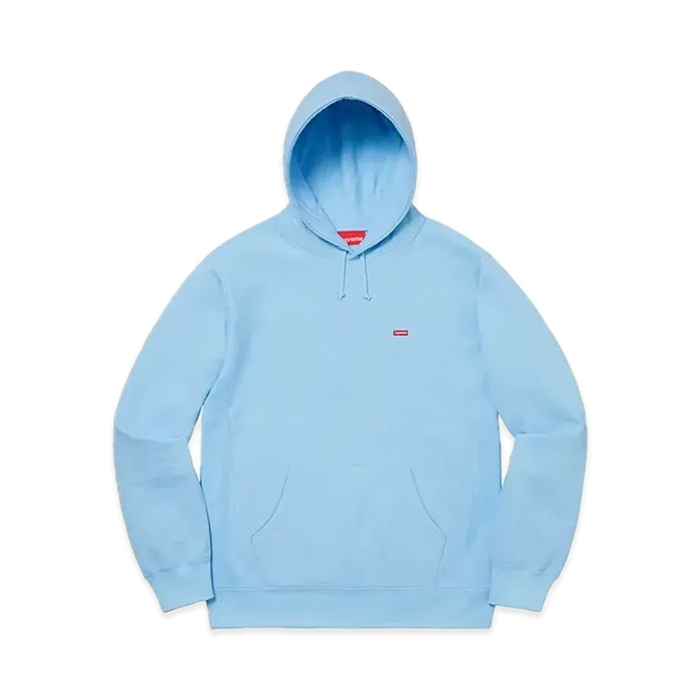 Supreme Small Box Hooded Sweatshirt (20SS) "IceBlue"