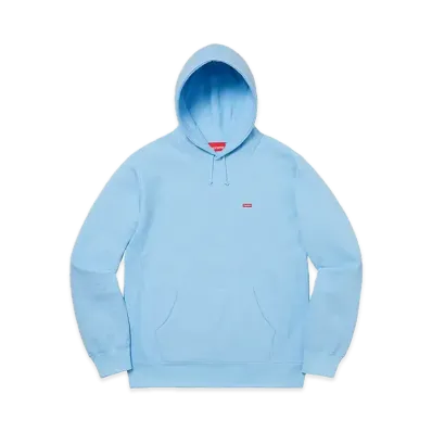 Supreme Small Box Hooded Sweatshirt (20SS) "IceBlue"