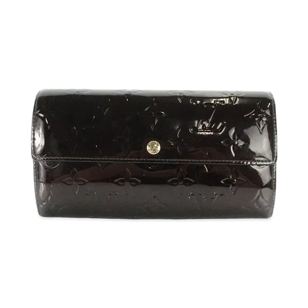 Louis Vuitton Sarah Wallet Vernis "Tail d'Ombre"