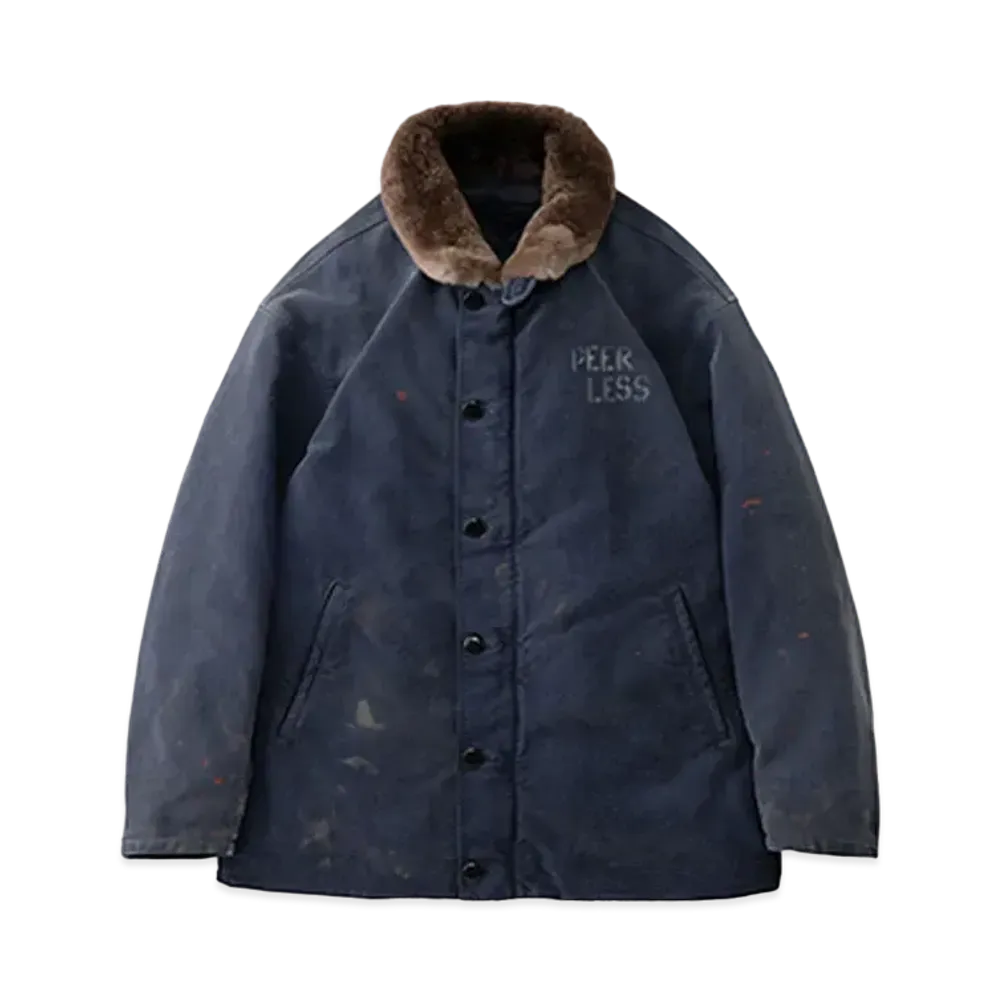 visvim CHIEF DECKHAND COAT "Navy"