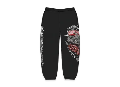 Supreme Grave Digger Bones Sweatpant "Black"