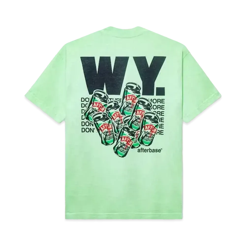 Wasted Youth Afterbase WY AFTERBASE TEE "Green" / VERDY