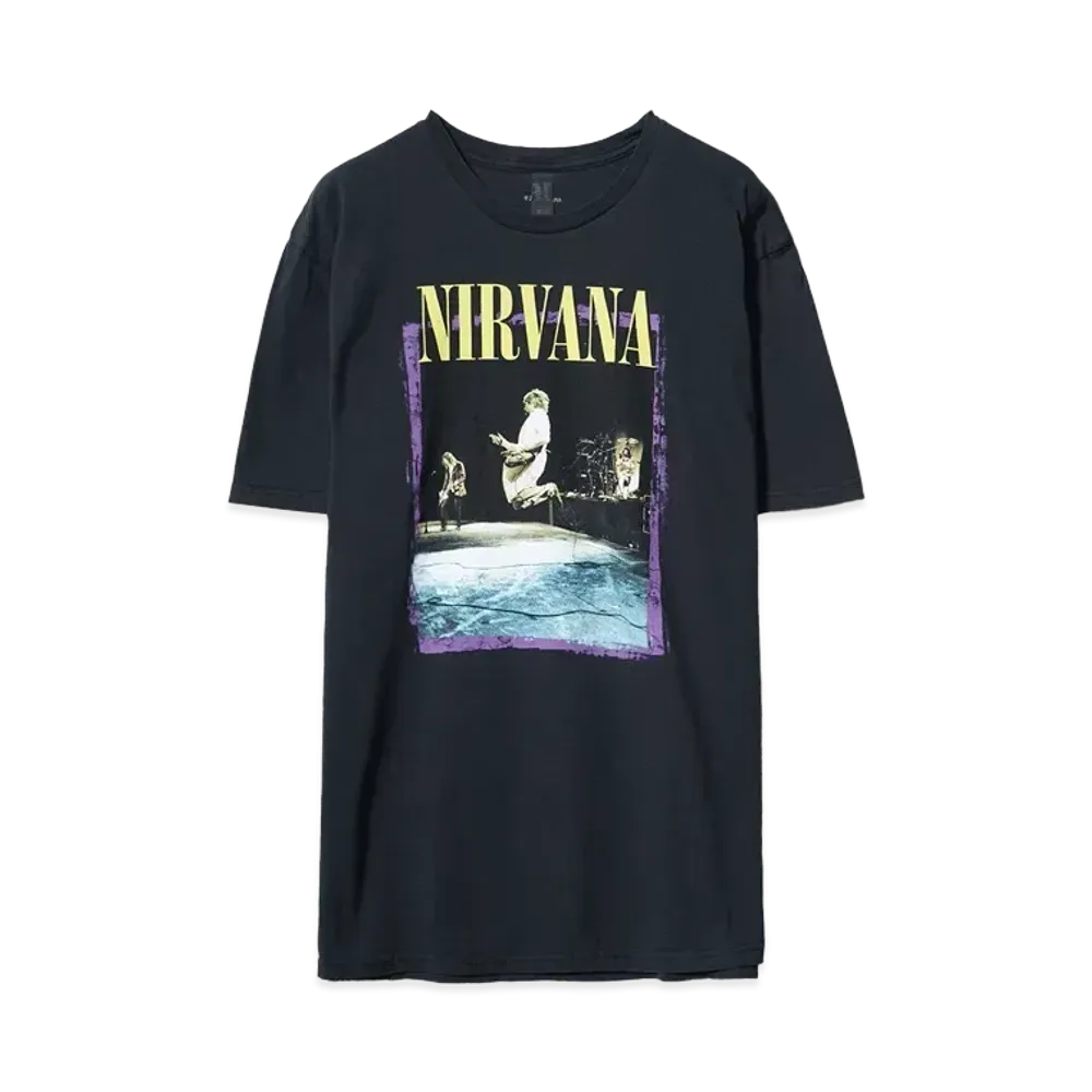 THRIFTY LOOK TEE THRIFTY NIRVANA TEE "BLACK"