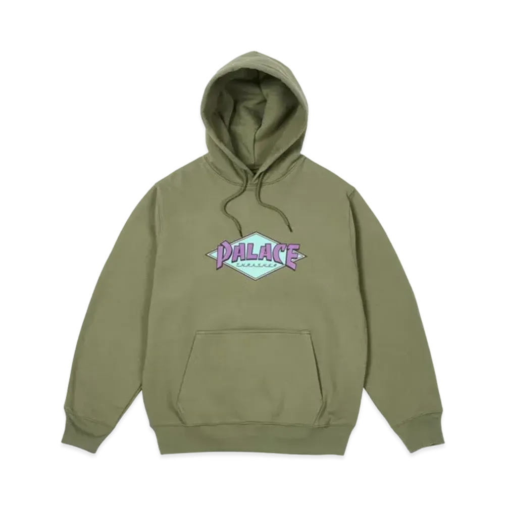 PALACE x THRASHER Hoodie "Olive"