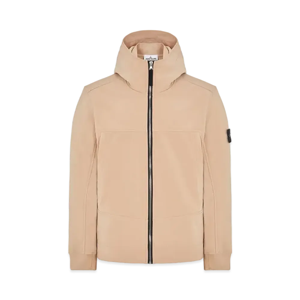 Stone Island Q0122 SOFT SHELL-R_E.DYE TECHNOLOGY "Pastele Pink"