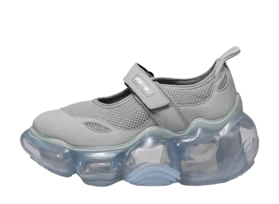 grounds Women's MOOPIE MARY JANE "Gray/Ice Gray"