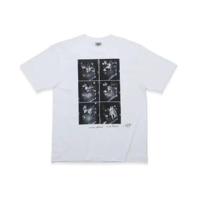 GDC x Charles Peterson x NIRVANA Raji's Drum Sequence Tee "White"