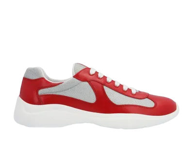 PRADA Americas Cup Sneakers "Red"