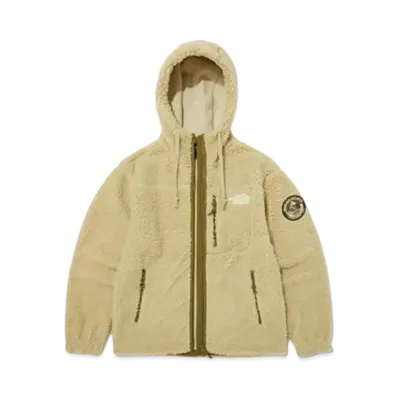 The North Face Play Green Fleece Hoodie "Light Beige"