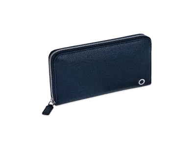 BVLGARI BVLGARI MAN Zip Wallet "Blue"