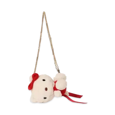 HELLO KITTY x BEAMS COUTURE Hello Kitty Purse Plush Toy Pochette "Red"