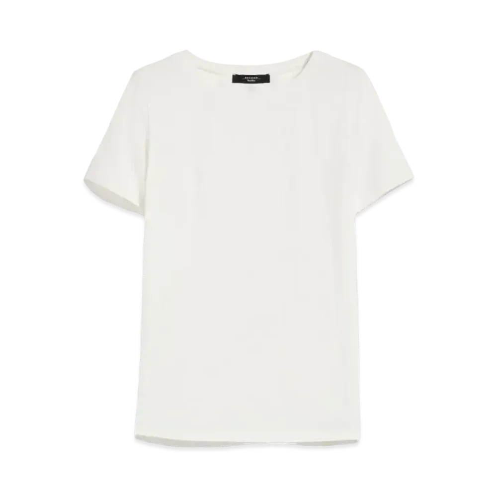 Max Mara Murthy B Organic Cotton T-shirt "White"