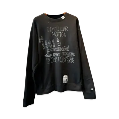 Maison MIHARA YASUHIRO Distressed Pull Over "Black"