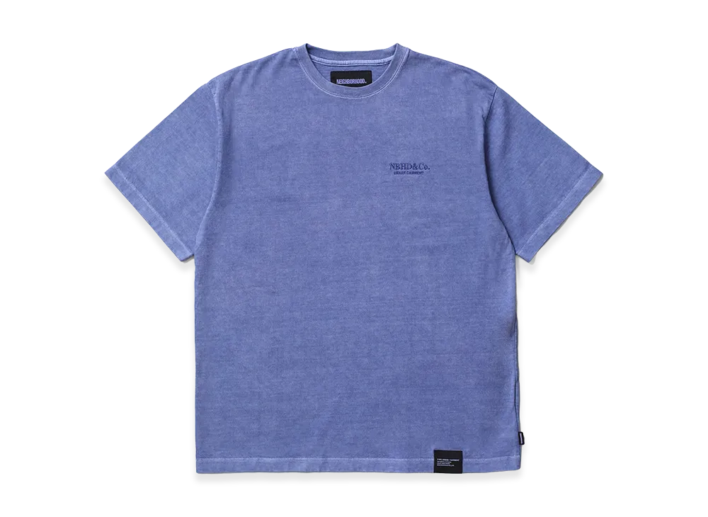 NEIGHBORHOOD Pigment Dyed Crewneck SS "Blue"