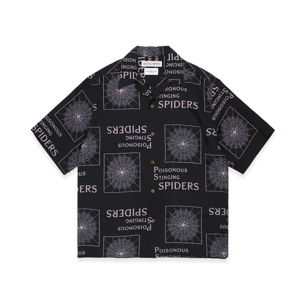 WACKO MARIA x The Phoenician Scheme Hawaiian Shirt "Black"